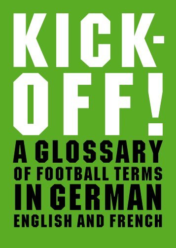 Football glossary