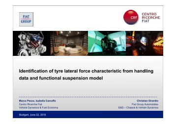 Identification of tyre lateral force characteristic - Ukintpress ...