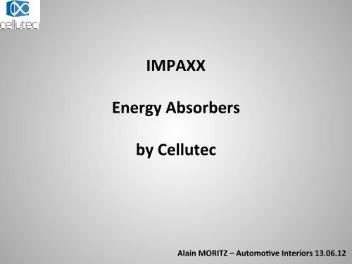 IMPAXX Energy Absorbers by Cellutec - Ukintpress-conferences.com