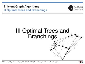 Chapter 3: Optimal Trees and Branchings - UKP