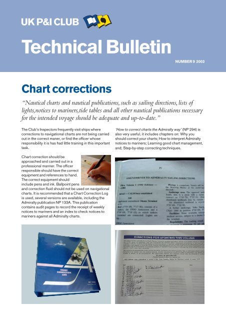 How To Correct Charts The Admiralty Way