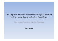 The Empirical Transfer Function Estimation (ETFE) Method for ...
