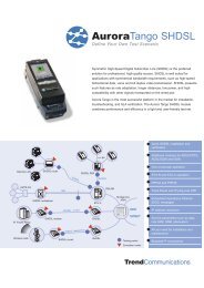 Aurora Tango SHDSL - Interlab