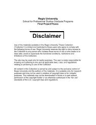 Disclaimer - Alliance Digital Repository