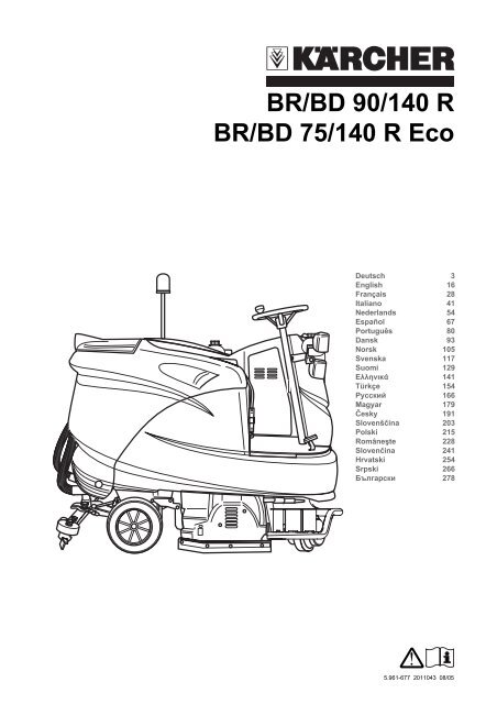 BR/BD 90/140 R BR/BD 75/140 R Eco - Karcher
