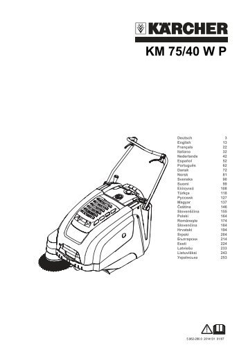 KM 75/40 W P - Karcher