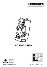 HD 10/25 S USA - Karcher