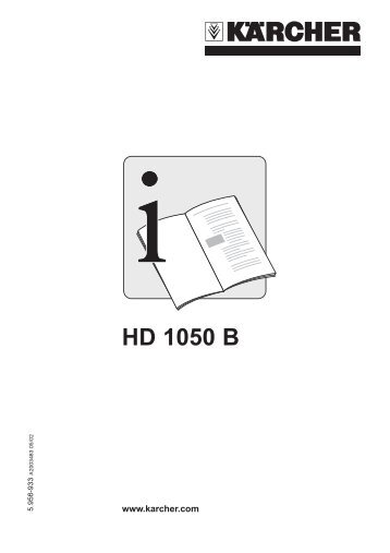 HD 1050 B - Karcher