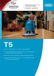 Tennant T5 Brochure