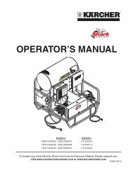 exploded view parts list - Shark Pressure Washers