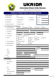 surat pernyataan - Ukrida