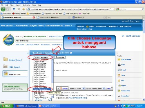 Cara mengakses EBSCO