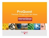 Cara mengakses Proquest