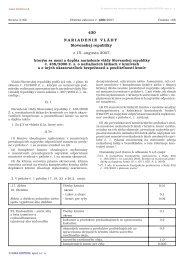 430/2007 Nariadenie vlády Slovenskej republiky, ktorým sa mení a ...