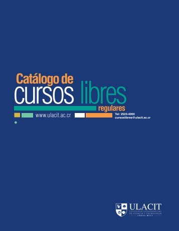 Ver catÃ¡logo de cursos libres - Ulacit