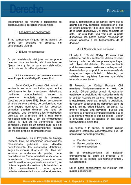 AnÃ¡lisis comparativo del proceso sumario en el CÃ³digo ... - Ulacit