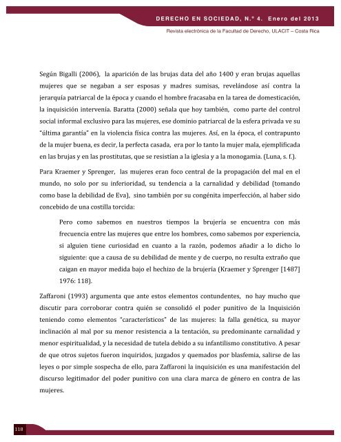 IV EdiciÃ³n Revista Derecho en Sociedad - Ulacit