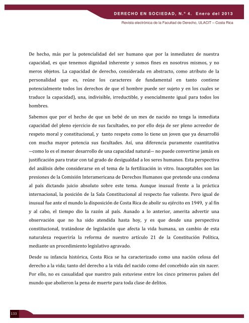 IV EdiciÃ³n Revista Derecho en Sociedad - Ulacit