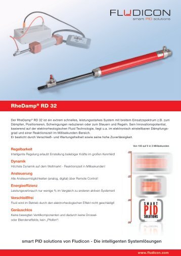 Rhedamp® RD 32 - FLUDICON