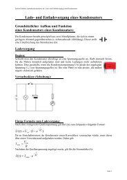 SchÃ¼lerreferat zum Kondensator - Ulfkonrad.de