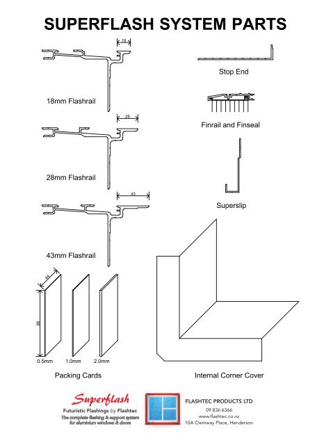 SUPERFLASH SYSTEM PARTS - Ullrich Aluminium