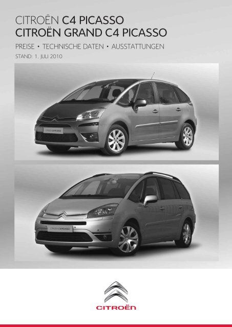 Citroen C4 Picasso Citroen Grand C4 Picasso