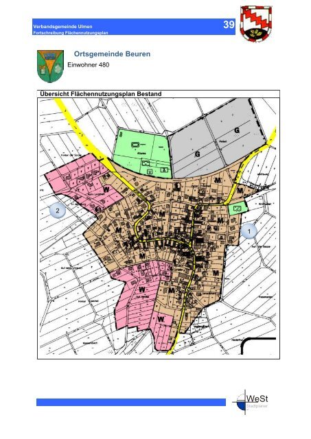 Erläuterungsbericht Flächendarstellung - Verbandsgemeinde Ulmen