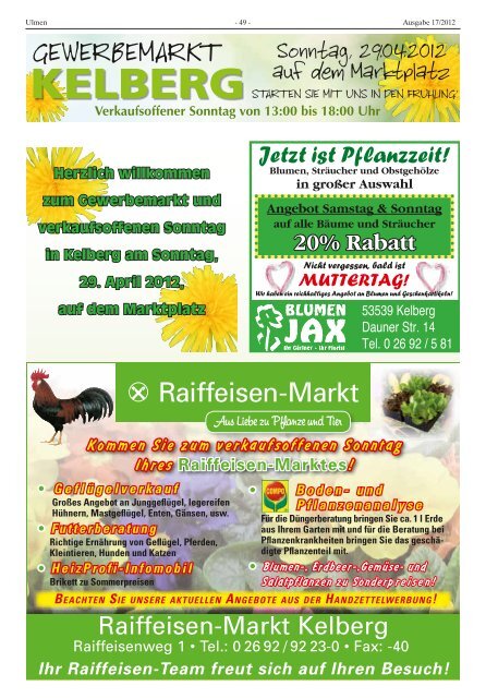 Ausgabe 17/2012 - Verbandsgemeinde Ulmen