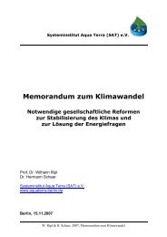 Memorandum zum Klimawandel (PDF) - Climate-Change-Blog!