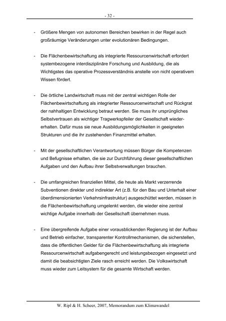 Memorandum zum Klimawandel (PDF) - Climate-Change-Blog!