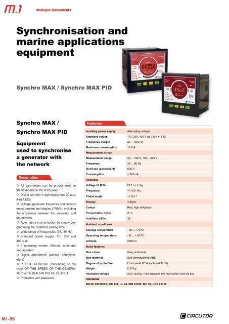 Analogue instruments - Ulrichmatterag.ch