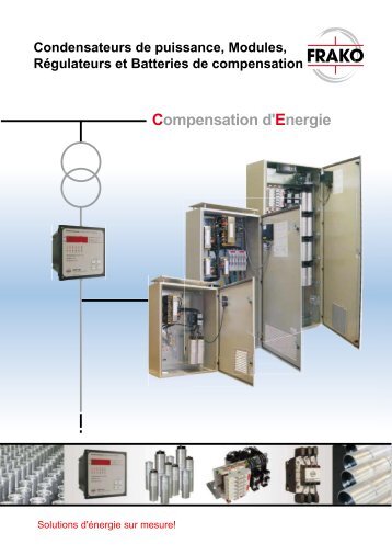 Frako extrait catalogue compensation d'Ã©nergie ... - Ulrichmatterag.ch
