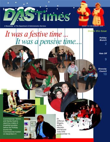 December 2005 DAS Times - Connecticut Department of ...
