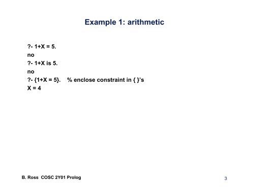 Constraint Logic Programming (Ch.14)