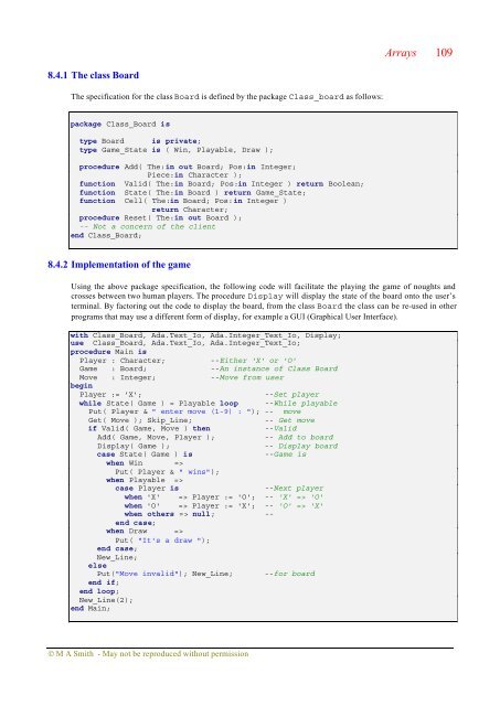 Object-oriented Software in Ada 95