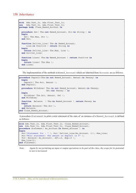 Object-oriented Software in Ada 95