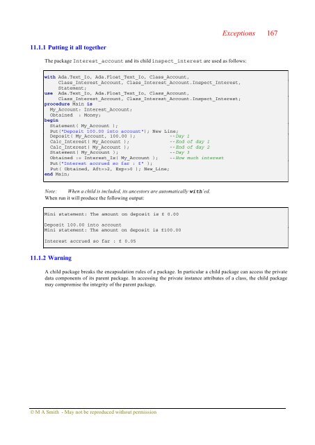 Object-oriented Software in Ada 95