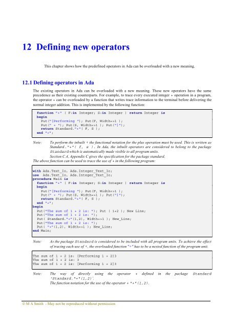 Object-oriented Software in Ada 95