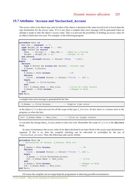 Object-oriented Software in Ada 95