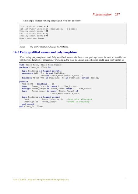 Object-oriented Software in Ada 95