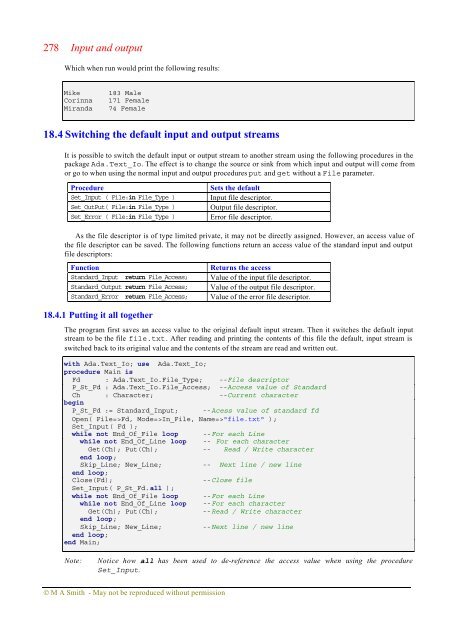 Object-oriented Software in Ada 95