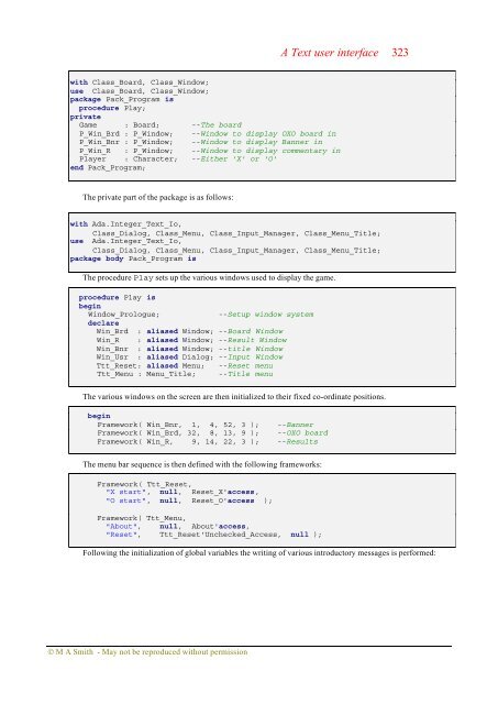 Object-oriented Software in Ada 95