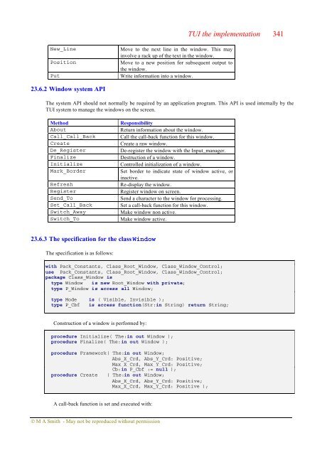 Object-oriented Software in Ada 95