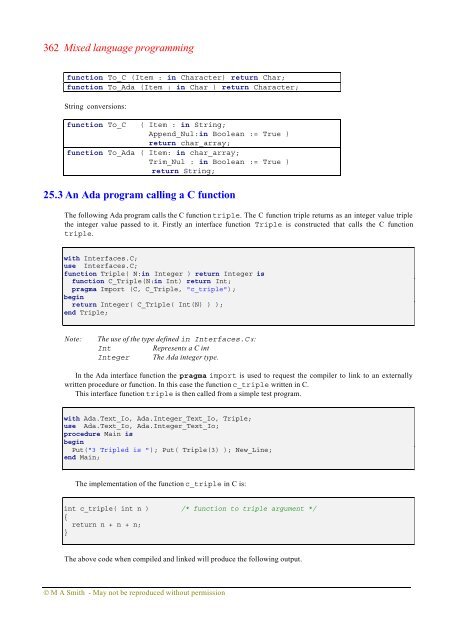 Object-oriented Software in Ada 95