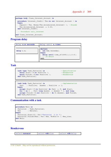 Object-oriented Software in Ada 95