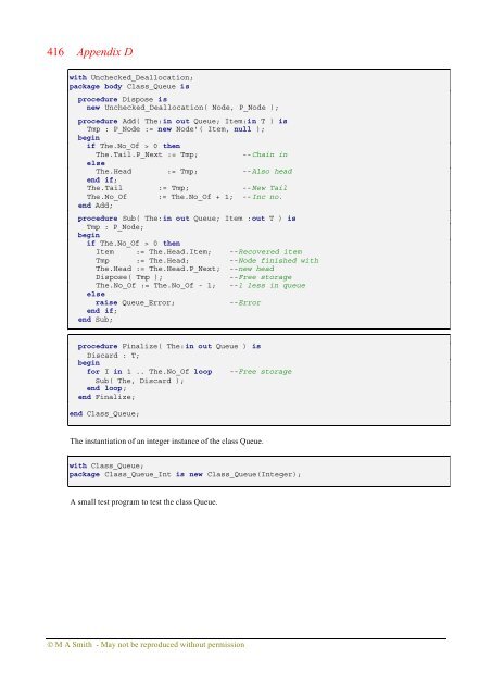 Object-oriented Software in Ada 95