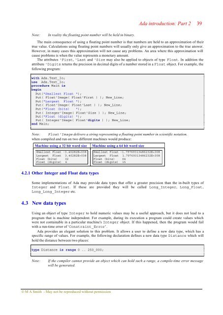 Object-oriented Software in Ada 95