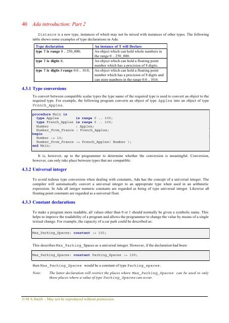 Object-oriented Software in Ada 95