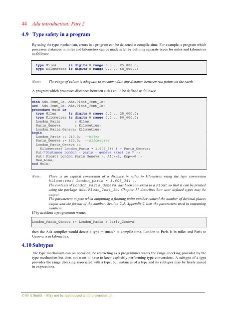 Object-oriented Software in Ada 95