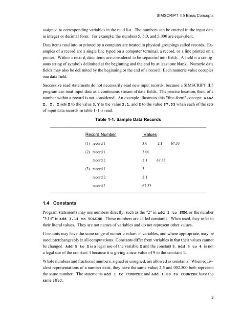 SIMSCRIPT II.5 Programming Language